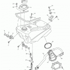 WR250F (WR250FH) Топливный бак