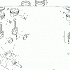 BOLT (XVS95CHB/XVS95CHCB) Коленчатый вал и Поршень