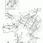 R3ABS (YZFR3AHB/YZFR3AHW) Боковые обтекатели
