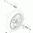 R3 (YZFR3HL/YZFR3HB) Переднее колесо
