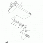 TW200 (TW200H1/TW200H1C) Вал переключения