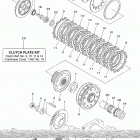 BOLT (XVS95CHCB/XVS95CHB) Сцепление