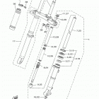 TW200 (TW200H1/TW200H1C) Передняя вилка