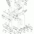V STAR TOURER (XVS13CTHCL/XVS13CTHL) Задний рычаг подвески