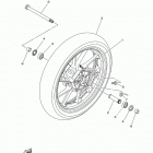 MT07  (MT07MCL/MT07MCGY/MT07ML/MT07MGY/MT07MCB/MT07MB) Переднее колесо