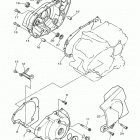 XV250 (XV250HS/XV250HCS) Крышка картера двигателя