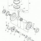 WR450F WR450FH Коленчатый вал и Поршень