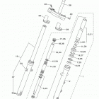 BOLT (XVS95CHB/XVS95CHCB) Передняя вилка