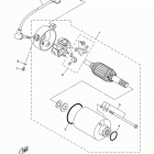 XV250 (XV250HS/XV250HCS) Стартер