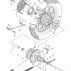 SR400 (SR400HCB/SR400HB) Переднее колесо