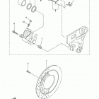 V STAR TOURER (XVS13CTHL/XVS13CTHCL) Задний суппорт