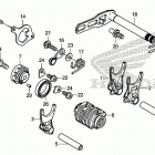 CRF250RX AC Вилка переключения передач
