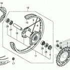 XR650L AC Переднее колесо