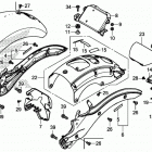 CMX500 A Задний бампер