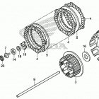 CRF150R Сцепление