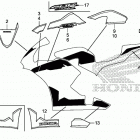 CBR600RA Наклейки