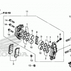 CRF1000A2 Передний суппорт