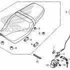 GROM125 Сиденье