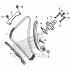 CMX500 A Цепь ГРМ и натяжитель