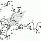 GL1800D Brake hose@brake pipe