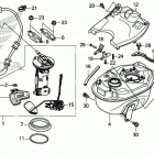 C125A Топливный бак и насос