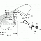CB1000RA AC Сиденье