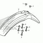 XR650L AC Переднее крыло