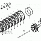 CRF250RX AC Сцепление