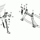 GL1800D Подножка