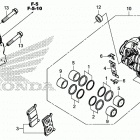 CBR600RA Передний суппорт тормозной