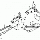GL1800D Боковые обтекатели