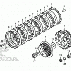 XR650L AC Сцепление