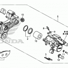 CB300R Задний суппорт