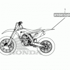 CRF250RX AC Наклейки