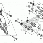 XR650L AC Задние амортизаторы