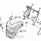 GROM125 Kрышка фары