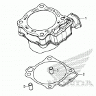 CRF450X Цилиндры