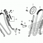 VT750CS Цепь ГРМ и натяжитель