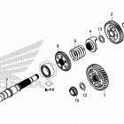 GL1800D Вал ведущий