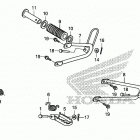XR650L AC Подножки