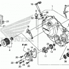 CB300R Крышка картера правая