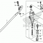 CRF450RX Задний тормозной цилиндр