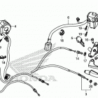 CB300R Рычаги,тросы и рулевые переключатели