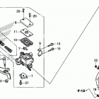 CB300RA Front brake master