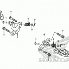 CRF230F Подножки