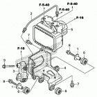 VT750CS Модуль ABS