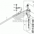 CRF150R Задний тормозной цилиндр