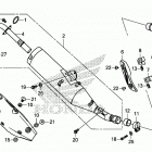 CRF450X Глушиель