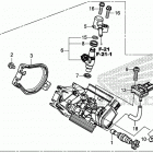 CRF450RX Корпус Дросселя