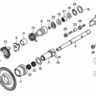 GL1800D Задняя передача